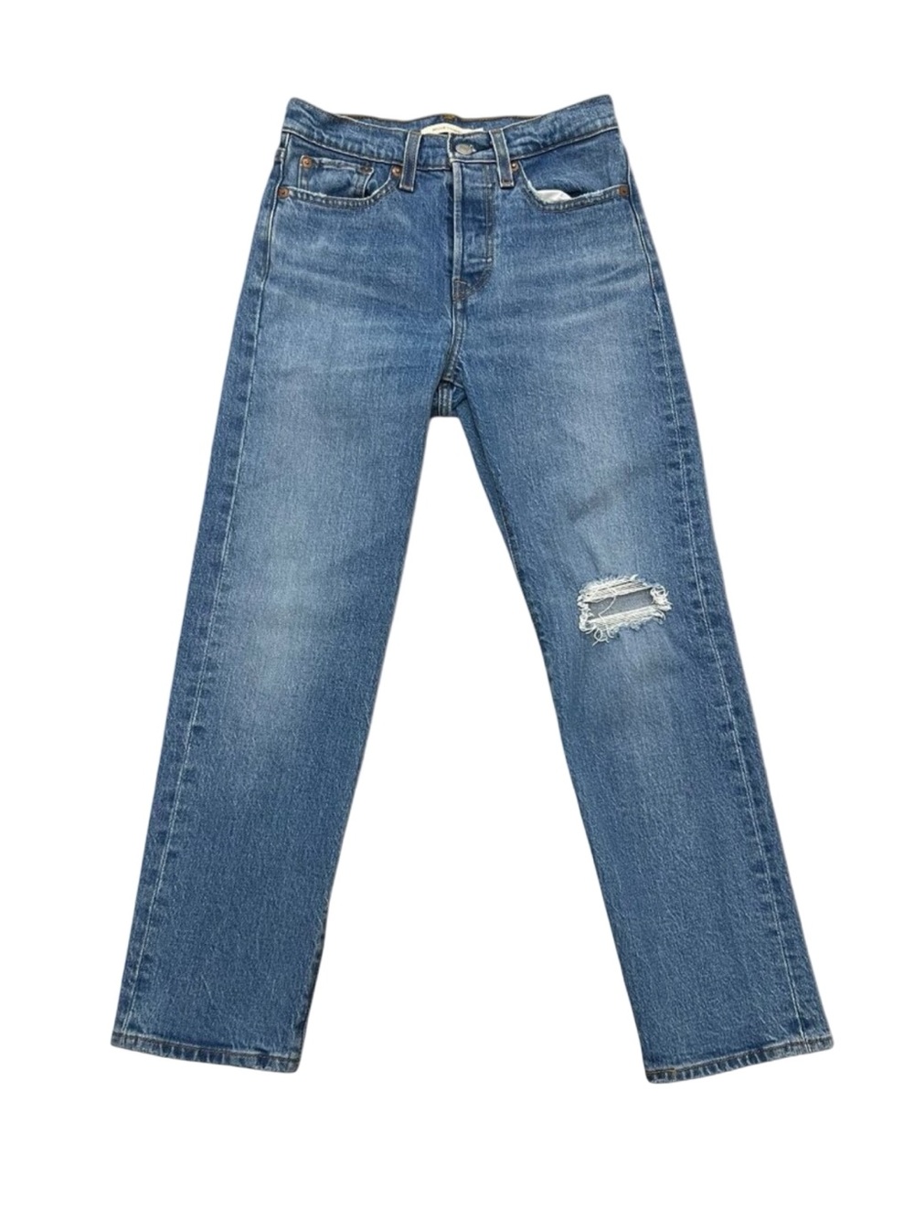 Women’s Levi’s Premium Big E Blue Denim Jeans